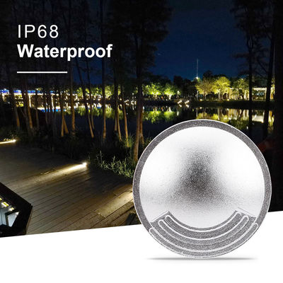 2W IP67 LED Inground Lights Outdoor Ultra Thin Diameter 55mm SMD LED Walkover Lights Met Aluminium Housing
