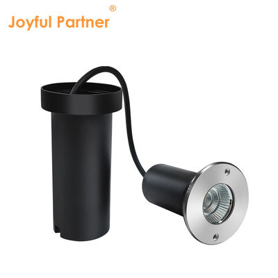 Tuin ondergrondse lamp IP65 waterdicht aluminium AC100-240V COB LED 6W Met montage doos