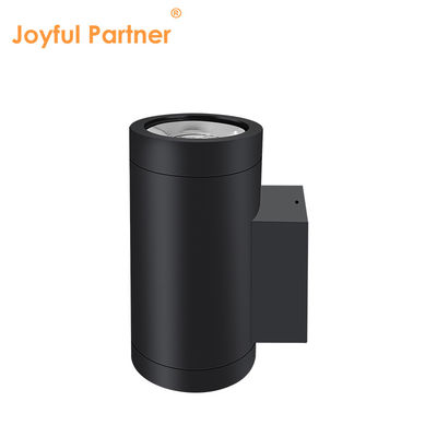 Op en neer buitenwand gemonteerd geëxtrudeerde aluminiumlegering 3000-6000K 18W 24W buitenwandlamp Cob LED Zwart Housing kleur