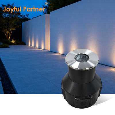 In de grond begraven lamp 3 Watt 55mm Diameter CRI 85/90 DC24V Aluminium Materiaal Asymmetrische Lens Voor Parkeerplaats