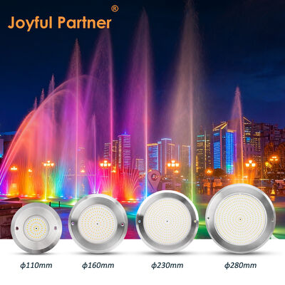 Dompelbadverlichting PAR56 6W SMD2835 Ultra Dun SS316L+ABS Waterdicht DC12V