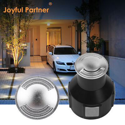 3W Inground Verlichting Aluminium Body Materiaal Roestvrij Staal 316 Voorplaat AC100-240V 3000K Met 0.5M Kabel