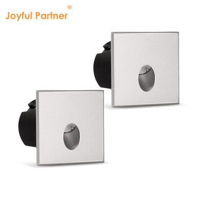 Floor & Wall LED-uitglijdend licht 1W 3W IP65 Wit 3000K Aluminiummateriaal 80*80MM