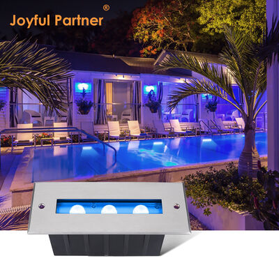 Onderwater lineair licht IP68 RGB Marine ingedrukt onderwater 316SS hars gevuld DC24V
