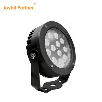 LED-tuinspotlicht 36W Ingebouwde DMX512 Driver DC24V RGB3in1 Zwart Buitenpoedercoating Housing Diameter 160MM