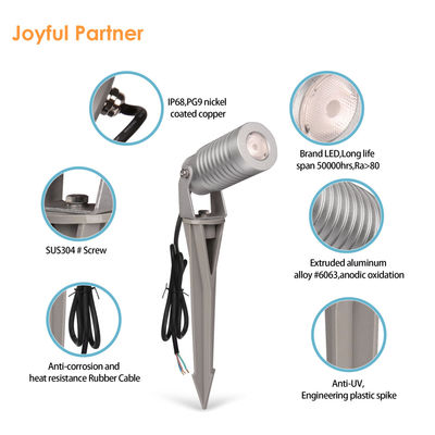 DC 24V 10W Led Spot Spike Yard Light RGBW 4in1 Draagbare waterdichte buitenverlichting