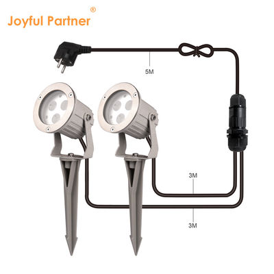 Buitenlandschapspad LED Tuin Spot Light Roestvrij staal Waterdicht IP65