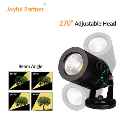 Warm witte LED-tuinvleklamp verstelbare IP65 waterdichte buitenvleklamp