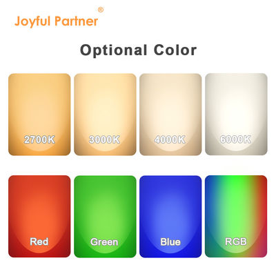 Warm witte LED-tuinvleklamp verstelbare IP65 waterdichte buitenvleklamp