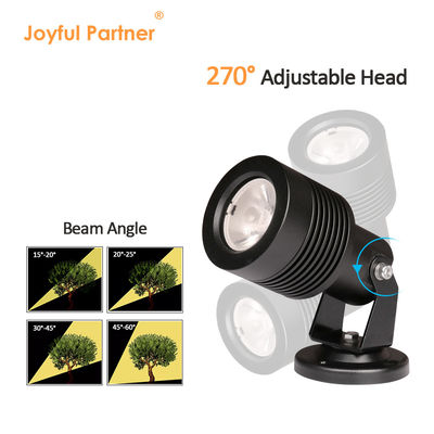 Verstelbare hoek Tuin licht naar beneden 6W 10W vierkant buitengrondverlichting