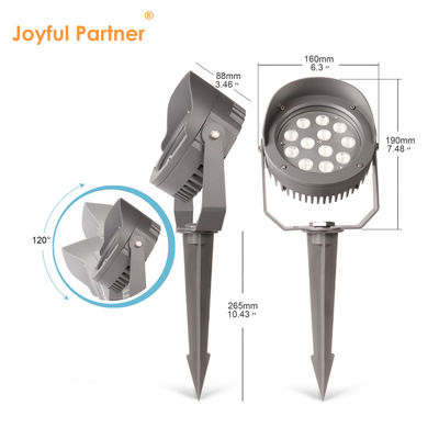DMX512 Kleurrijk Buiten LED Boomlicht 12W 24W 36W IP65 Rgb Spike Lights