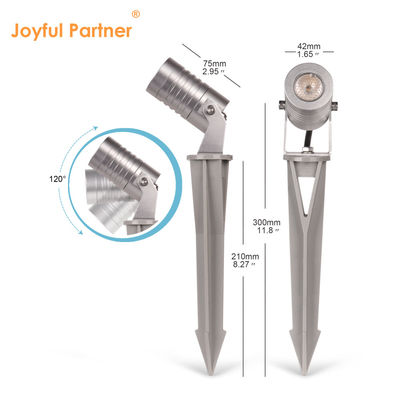 Eenkleurige tuinspiekverlichting IP65 Decoratieve buiten LED-landschapsverlichting