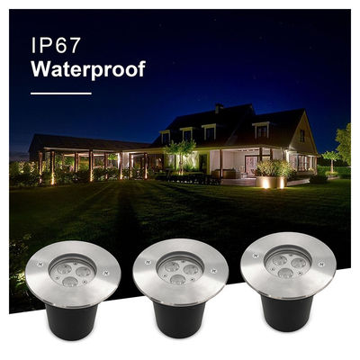 In de grond geleid buitenlicht DIA108MM 3000k Warm wit ingebouwd in de grond IP67 beoordeeld