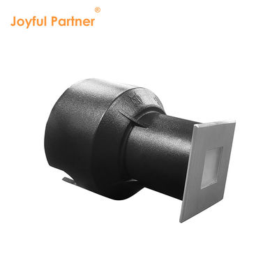 IP67 LED-verlichting in de grond 1W 2W 3W ingedrukt licht Vierkante SS-dekmantel