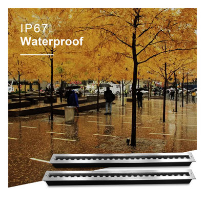 Lineair LED ondergrondse verlichting 1000MM IK08 RA85 24*1W 24*2W Voor gebouwverlichtingsproject