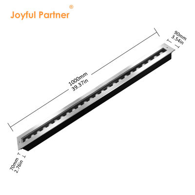 Waterdicht IP67 Lijntrapverlichting 1000 mm LED-achtergrondverlichting