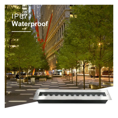 Begraven Inground Up Light 500mm Lengte IP67 roestvrij staal 316 lamp lichaam voor tuinproject