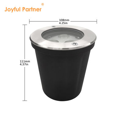 24V DC LED-deklicht waterdicht ingebouwd 6W LED-buitengrondlicht
