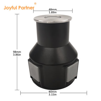 3W IP67 ingedrukt rond dek licht 316 roestvrij staal voordek DIA55MM DC24V