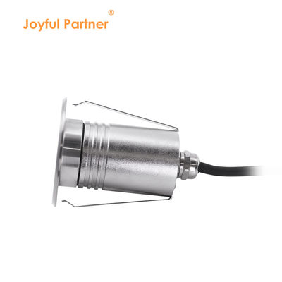 Mini ingebouwde 1W 2W LED ondergrondse zwembad licht IP68 3000k 12V / 24V DC