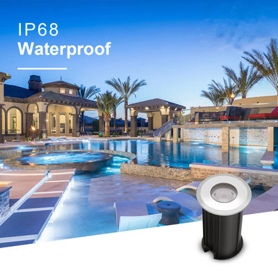 1W IP68 waterdicht Onderwaterverlichting 316SS 12V 24V LED zwembadverlichting 2700k - 6500k