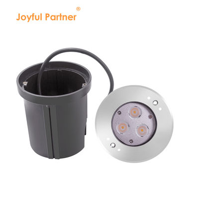 3W waterdicht IP68 LED zwembad onder water licht 316 SS RGB DMX512 vijver licht