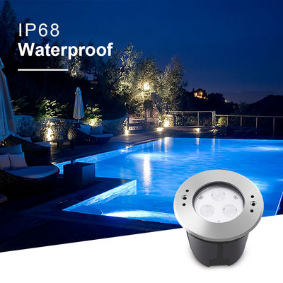 3W waterdicht IP68 LED zwembad onder water licht 316 SS RGB DMX512 vijver licht