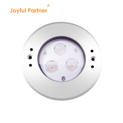 3W waterdicht IP68 LED zwembad onder water licht 316 SS RGB DMX512 vijver licht