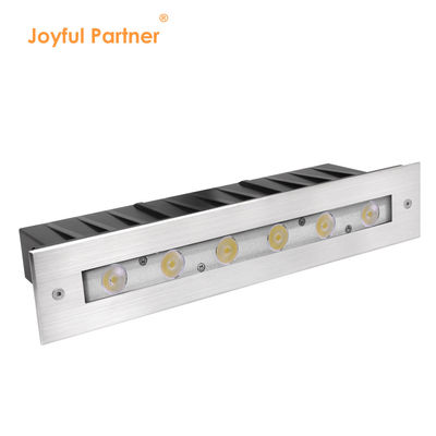 Onderwater lineair licht 316 roestvrij staal DMX 512 RGB 12W DC24V Asymmetrische lens RGB3IN1
