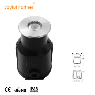 Roestvrij staal RGB kleurrijke zwembadverlichting Onderwater mini LED-lamp