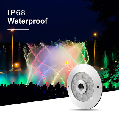 27W 3 in 1 RGB LED fontein licht roestvrij staal voor commercieel plein