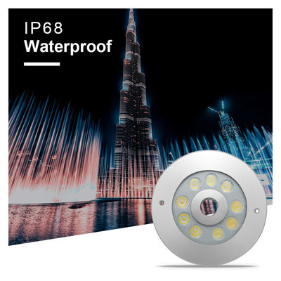 Kleurrijke LED fonteinlicht 2700k - 6500k IP68 LED onderwaterverlichting