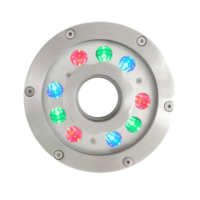 18W RGB LED fontein zwembad licht DMX Control Waterdicht IP68 Onderwater licht