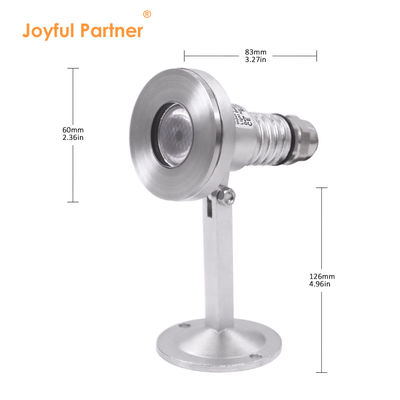 Waterdichte IP68 Zwembadverlichting RGB DMX SS316 LED 12V DC Met Montagebeugel