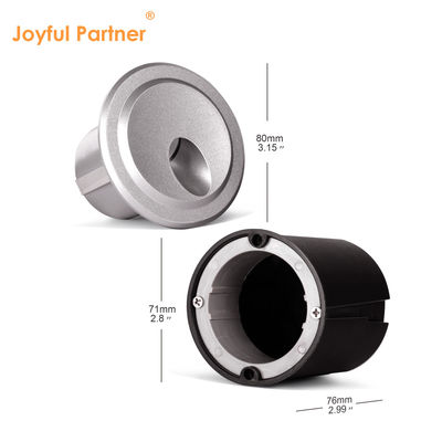 Buitenwijde ingebouwde wandlamp IP65 waterdicht gegoten aluminium behuizing LED 3000K voor trappen