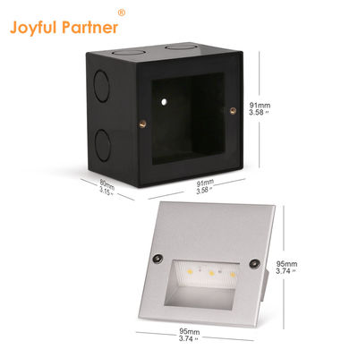 1.5W 3W Waterdicht LED-stappenlampen IP65 Wide LED-stappenlampen buiten