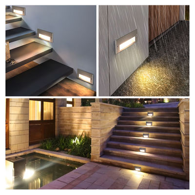 IP65 3W 5W LED ingebouwde wandlicht Stap lineaire verlichting voor traphoek