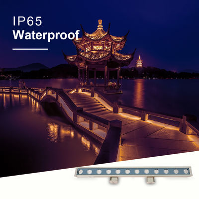 Aluminium kleur 18W LED wandwasser lichten Buiten waterdicht lineair licht