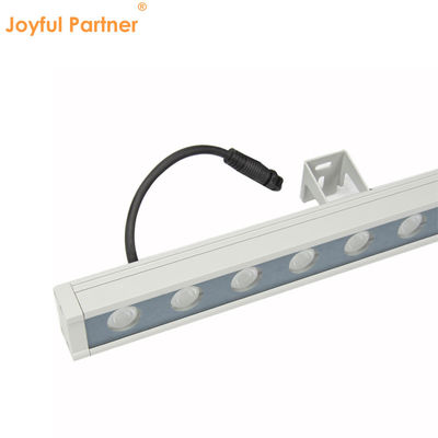 Buiten IP67 Dia Cast Aluminium Shell Lineaire besturing Ingebouwde LED Wandwasser Lampen Voor Commercieel Hotel