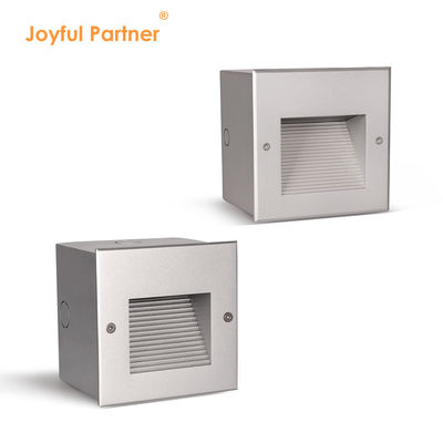 Vierkante aluminium trap ingespannen wandlicht 3w DC 24v Aluminium materiaal voor stijlvol interieur