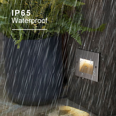 AC100~240V Trappenverlichting LED 6W COB Ingebouwde IP65 120*120mm Voor gang LED Wandhoekverlichting