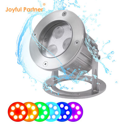 IP68 RGB LED fonteinlichten Onderwater LED fonteinlicht van roestvrij staal