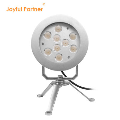 LED RGBW Onderwater Spot Light DMX Control Roestvrij staal 316 Marine Grade DC12 24V