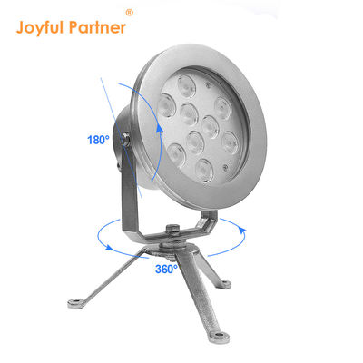 RGBW Water LED Spot Lights DMX Control Roestvrij staal 304 Voor Europese kustzwembaden