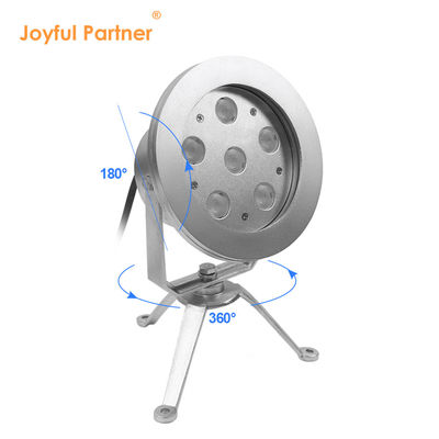 LED Fonteinlamp 6*2W RGB DMX Roestvrij Staal 316 Behuizing DC12V/24V IP68 Voor Zwembaden