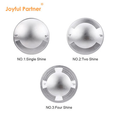 Joyful Waterproof ingebouwde LED-grondlicht Puur aluminium 6063 behuizing Eén Twee Vier Wijszijde Uitzending