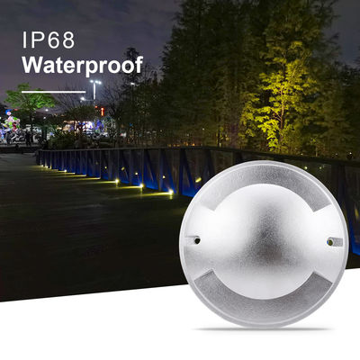 Buiten LED Walkover lichten IP67 Diameter 70mm 3W oppervlak gemonteerde lamp ingebouwde LED lichten met twee jaar garantie