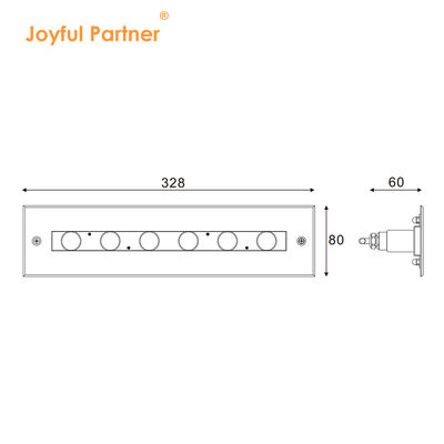 Roestvrij staal 316L Onderwater lichtsysteem Lichten voor zwembaden