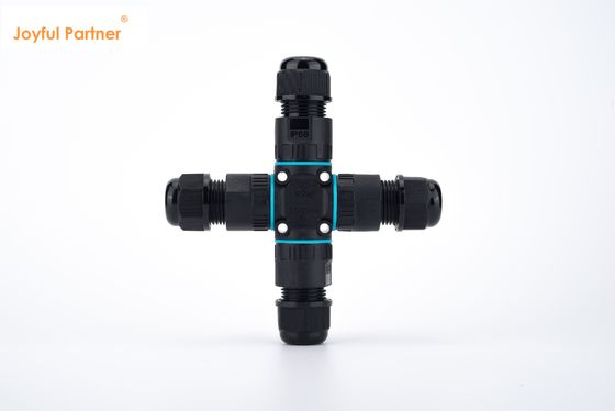 Waterdicht buiten IP68 Quick Connector 4 Ways Electrical Cable Connector