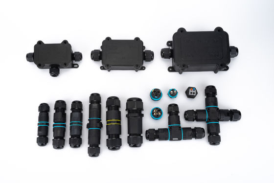 Waterdicht buiten IP68 Quick Connector 4 Ways Electrical Cable Connector